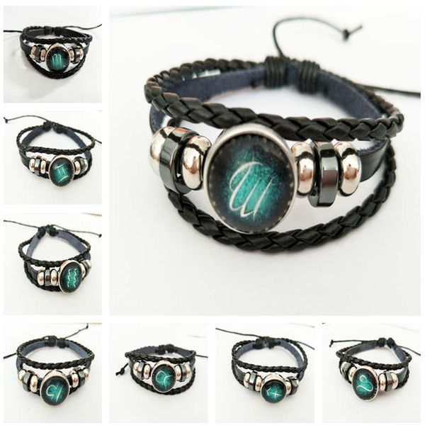 dhl epacket hand-woven beaded retro constellation bracelet 12 constellation leather bracelet couple jewelry djfb243 charm bracelets jewelry, Golden;silver
dhl epacket hand-woven beaded retro constellation bracelet 12 constellation leather bracelet couple jewelry djfb243 charm bracelets jewelry, Golden;silver