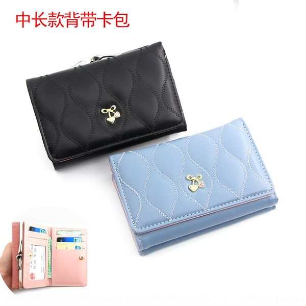 2019 new women's card casual simple medium and long small 30% discount small wallet women's coin purse wallet card bag
2019 new women's card casual simple medium and long small 30% discount small wallet women's coin purse wallet card bag