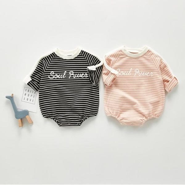 2020 wholesale baby girls striped romper cotton long sleeve autumn babys jumpsuit 0-3 years, Blue
2020 wholesale baby girls striped romper cotton long sleeve autumn babys jumpsuit 0-3 years, Blue