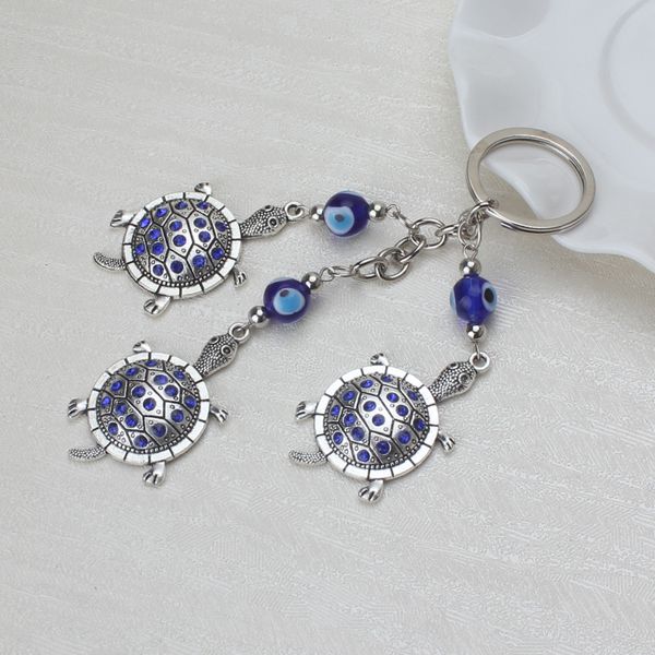 1pc lucky evil eye charms key chain turtle pendent tassel key chain alloy animal car women fashion jewelry gifts, Silver
1pc lucky evil eye charms key chain turtle pendent tassel key chain alloy animal car women fashion jewelry gifts, Silver