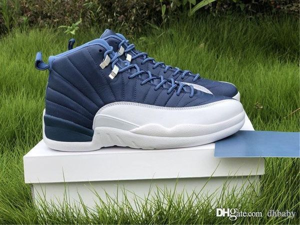 high air authentic 12 indigo stone blue basketball shoes retro men legend blue obsidian 12s real carbon fiber sports sneakers with box
high air authentic 12 indigo stone blue basketball shoes retro men legend blue obsidian 12s real carbon fiber sports sneakers with box