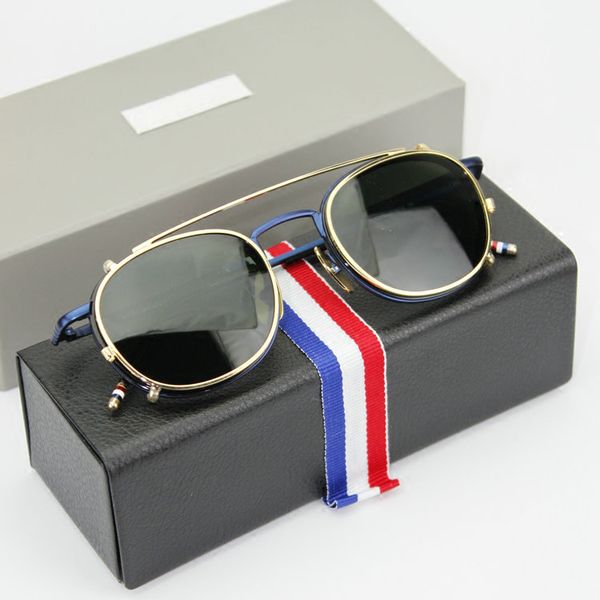 eyeglasses frames or sunglasses men and women fashion optiacl eye glasses tb710 clip lens sunglasses with original box oculos, Black
eyeglasses frames or sunglasses men and women fashion optiacl eye glasses tb710 clip lens sunglasses with original box oculos, Black