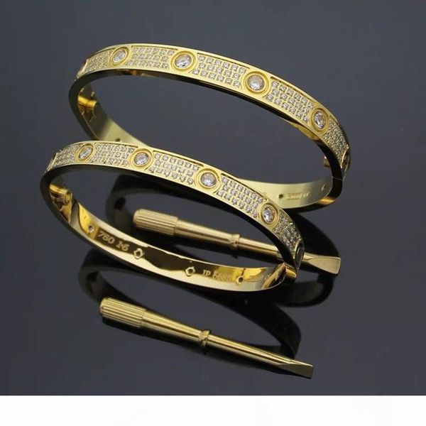 new 316l titanium steel love bracelets bangles for women full with cz stone bracelet puleiras love bangle men fashion jewelry, Black
new 316l titanium steel love bracelets bangles for women full with cz stone bracelet puleiras love bangle men fashion jewelry, Black