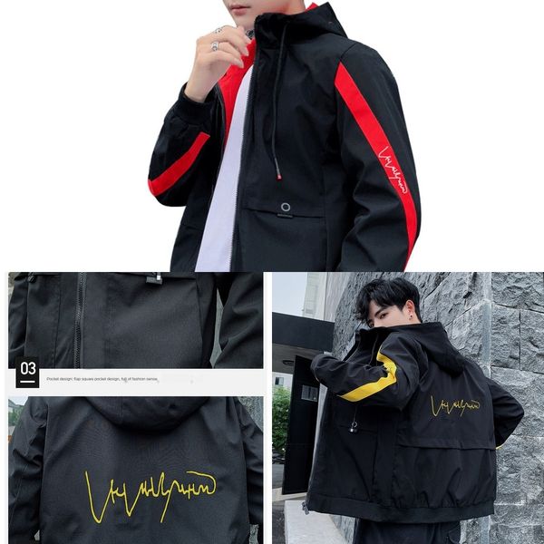 2020 spring men's spring and autumn new men's casual wear jacket jacket korean style trendy handsome casual clothes for men, Black;brown
2020 spring men's spring and autumn new men's casual wear jacket jacket korean style trendy handsome casual clothes for men, Black;brown