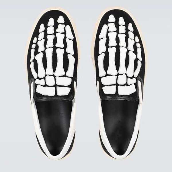 trend 2020 loafers skeleton print shoe skate fashion slip-on black white men shoes 9#20/10d50
trend 2020 loafers skeleton print shoe skate fashion slip-on black white men shoes 9#20/10d50