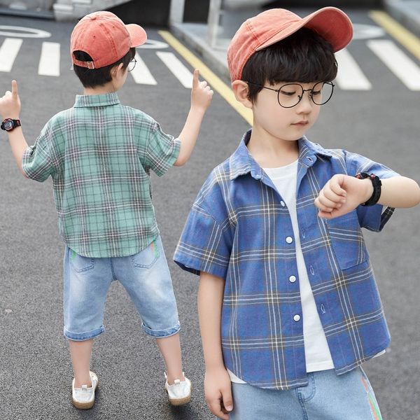 fgxwv short-sleeved plaid 2020 new boys tong chen shan tong chen shan ' summer clothes medium and large children's casual shirt ch, White;black
fgxwv short-sleeved plaid 2020 new boys tong chen shan tong chen shan ' summer clothes medium and large children's casual shirt ch, White;black