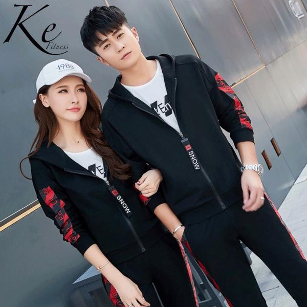 ke student autumn sport set man woman tracksuit black men women couple 2 pieces big size plus extra 4xl jacket & pants, White;black
ke student autumn sport set man woman tracksuit black men women couple 2 pieces big size plus extra 4xl jacket & pants, White;black