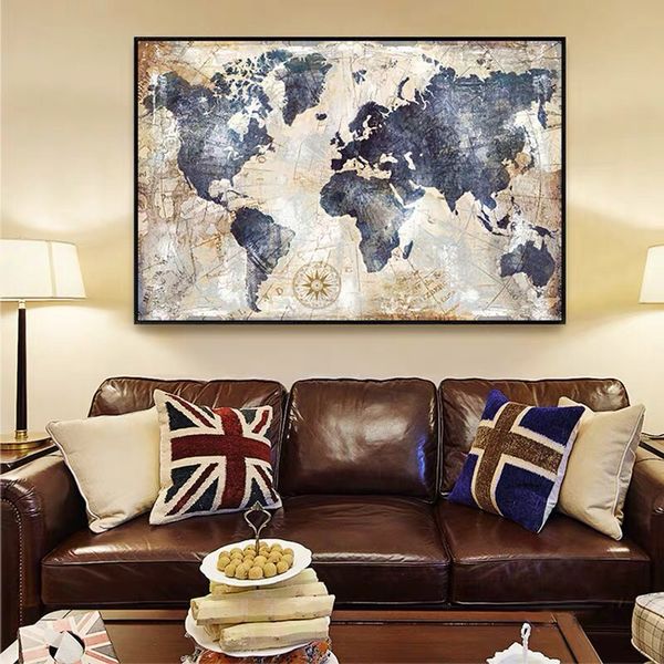 nordic map pictures vintage world map canvas painting printing poster wall art for living room home decor (no frame
nordic map pictures vintage world map canvas painting printing poster wall art for living room home decor (no frame