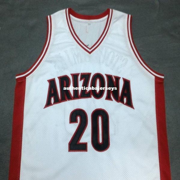 custom damon stoudamire arizona wildcats white college jersey embroidery stitched customize any size and name, Gray