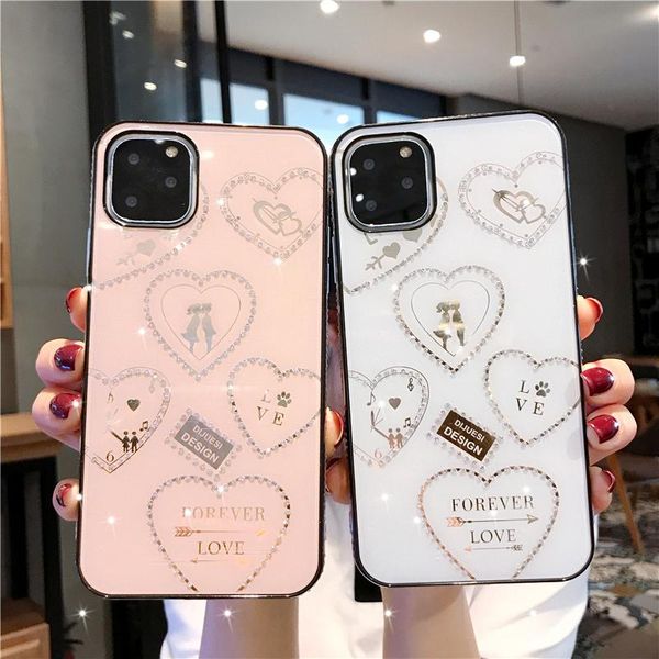 luxury designer for apple iphone 11 pro max xs x xr 6 7 8 plus case luxury diamond glitter love back cover for iphone11 11pro phone shell 
luxury designer for apple iphone 11 pro max xs x xr 6 7 8 plus case luxury diamond glitter love back cover for iphone11 11pro phone shell