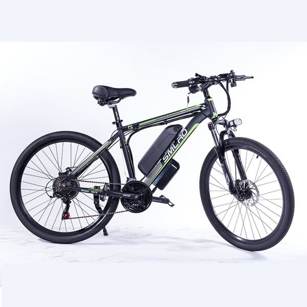 26 "/27,5"/29 "bicicleta elctrica shimano 7 velocidad e-bike 48v de litio 350 w/500 w motor bicicleta elctrica para adultos, Silver;blue
26 "/27,5"/29 "bicicleta elctrica shimano 7 velocidad e-bike 48v de litio 350 w/500 w motor bicicleta elctrica para adultos, Silver;blue