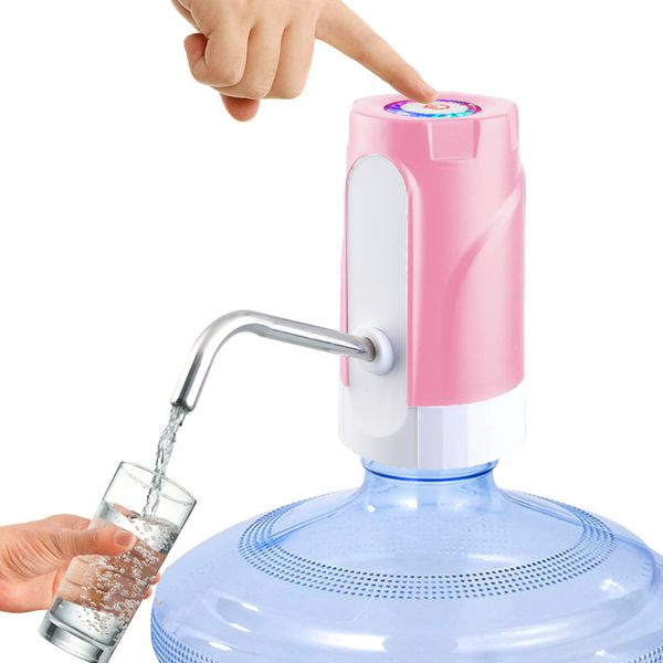 portable automatic water bottle pump usb rechargeable electric water dispenser smart 5 gallon drinking water pump machine
portable automatic water bottle pump usb rechargeable electric water dispenser smart 5 gallon drinking water pump machine