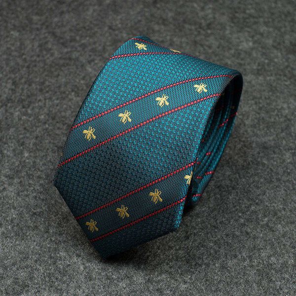 new formal ties for men classic bee pattern wild party necktie fashion slim 7cm wedding business male casual gravata ing, Blue;purple
new formal ties for men classic bee pattern wild party necktie fashion slim 7cm wedding business male casual gravata ing, Blue;purple