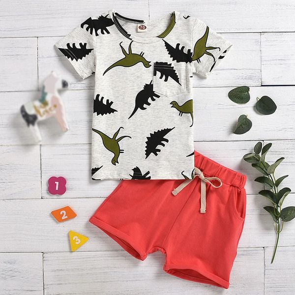 summer toddler baby boy clothes dinosaur print shirt shirt shorts cotton suit boy outfit sport suit children clothing set 2020, White
summer toddler baby boy clothes dinosaur print shirt shirt shorts cotton suit boy outfit sport suit children clothing set 2020, White