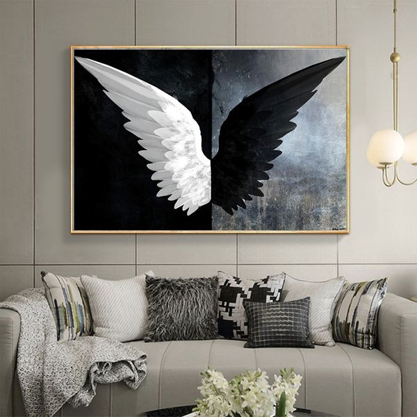 современные nordic black и white angel wings холстина скандинавского плакат печать стена искусство картины для гостиной украшения
современные nordic black и white angel wings холстина скандинавского плакат печать стена искусство картины для гостиной украшения