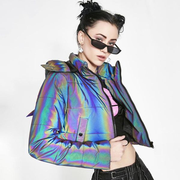 2020 women short jacket reflection fashion long sleeve coat smock colour long female jacket mujer chaqueta coat female autumn, Black
2020 women short jacket reflection fashion long sleeve coat smock colour long female jacket mujer chaqueta coat female autumn, Black