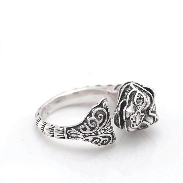sterling silver viper ring women men ins jewelry pure s925 ancient silver animal rings
sterling silver viper ring women men ins jewelry pure s925 ancient silver animal rings