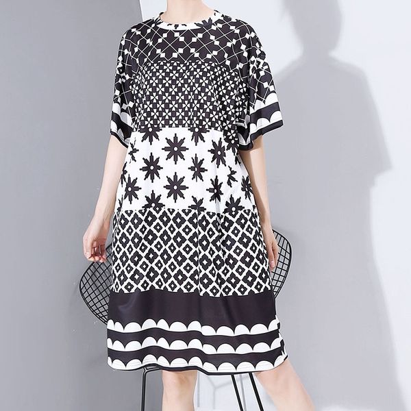 b9qa6 women's 2020 spring/summer long long skirt new thailand fashion brand short-sleeved printed skirt medium-length dress loose slimm, Black;gray
b9qa6 women's 2020 spring/summer long long skirt new thailand fashion brand short-sleeved printed skirt medium-length dress loose slimm, Black;gray