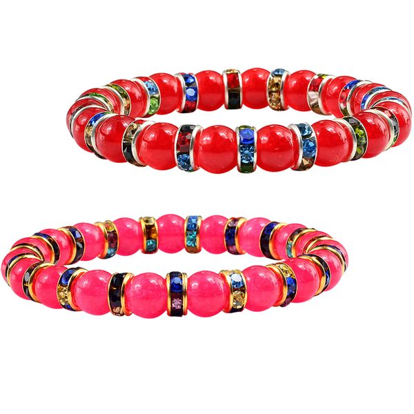 plain bangles red chalcedony and rose red gem stone women yoga bracelets men wristbands crystal bracelets balance, Black
plain bangles red chalcedony and rose red gem stone women yoga bracelets men wristbands crystal bracelets balance, Black
