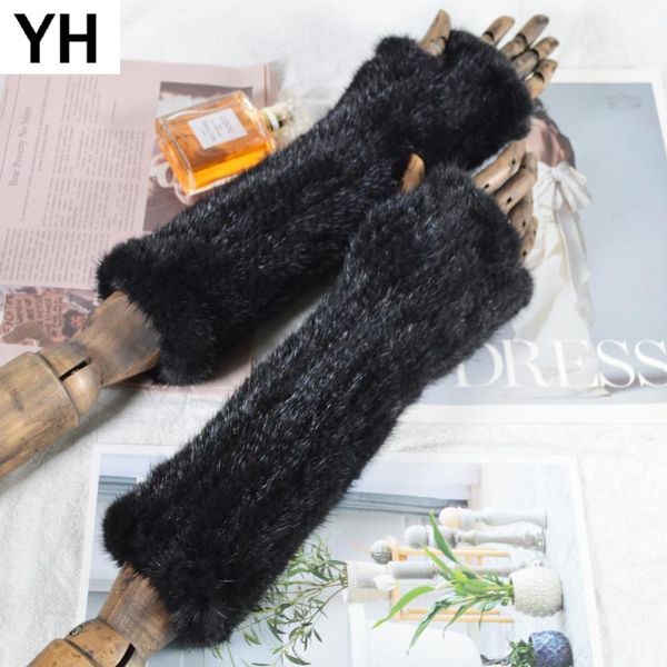 2020 women 30cm real gloves girls quality knit real fingerless gloves strong elasticity mittens, Blue;gray
2020 women 30cm real gloves girls quality knit real fingerless gloves strong elasticity mittens, Blue;gray