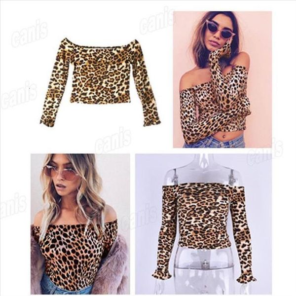 women girls fashion petal sleeve casual slim t shirt off shoulder long sleeve t shirt crop slight leopard print t shirt, White
women girls fashion petal sleeve casual slim t shirt off shoulder long sleeve t shirt crop slight leopard print t shirt, White