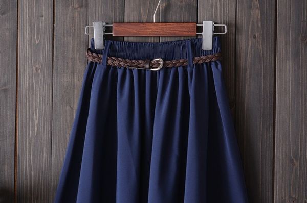 midi knee length summer skirt women with belt 2020 fashion korean ladies high waist pleated a-line school skirt female, Black
midi knee length summer skirt women with belt 2020 fashion korean ladies high waist pleated a-line school skirt female, Black
