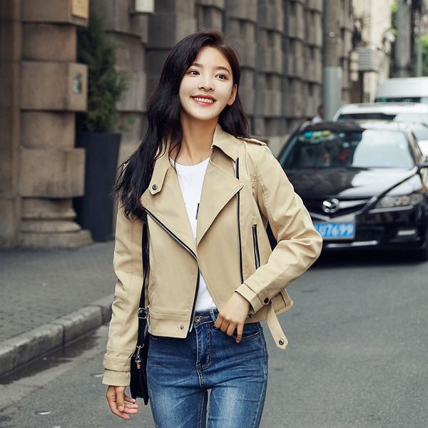 6psid high waist women's spring and autumn juanzi 2020 popular new korean style all-match small windbreaker short coat windbreaker shor, Tan;black
6psid high waist women's spring and autumn juanzi 2020 popular new korean style all-match small windbreaker short coat windbreaker shor, Tan;black