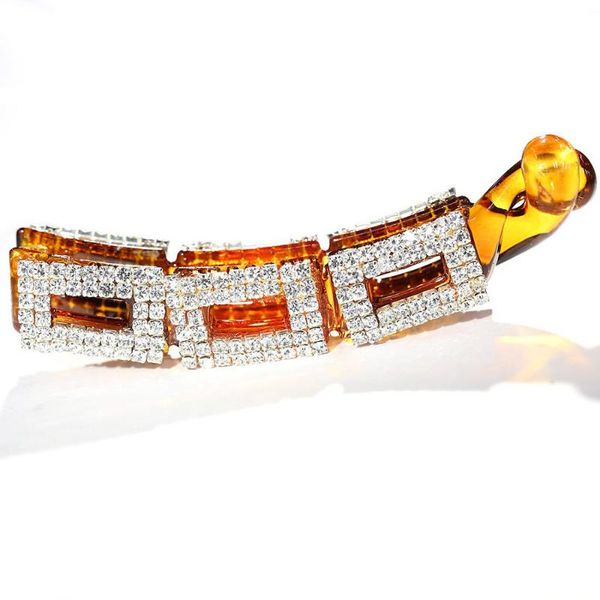 triple square barrettes banana hairpins grips black women hair clips rhinestones hair ornaments accessories mother jewelry hc354, Golden;silver
triple square barrettes banana hairpins grips black women hair clips rhinestones hair ornaments accessories mother jewelry hc354, Golden;silver