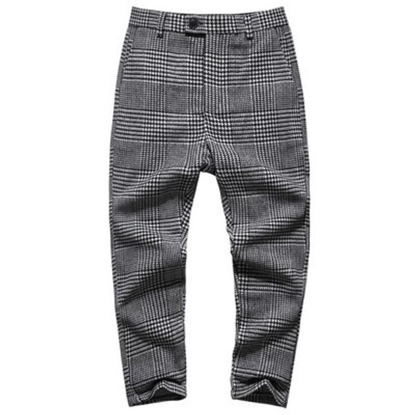 men's casual plaid suit pants trousers for wedding party with hidden expandable waist suit pants, Black
men's casual plaid suit pants trousers for wedding party with hidden expandable waist suit pants, Black