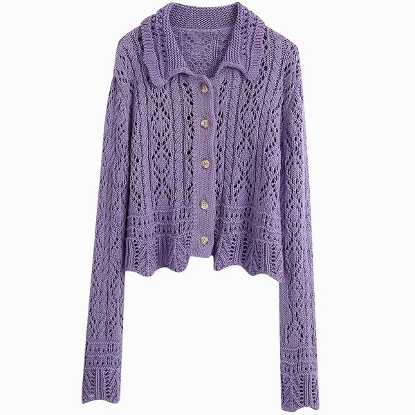 women light sweater spring 2020 new fashion hollow out knit full sleeve modern lady cardigan, White
women light sweater spring 2020 new fashion hollow out knit full sleeve modern lady cardigan, White