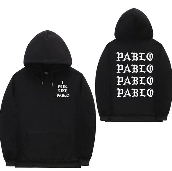 i feel like pablo streetwear hoodie sweatshirts letter print hoodie club hip hop hoodies men 5 colors, Black
i feel like pablo streetwear hoodie sweatshirts letter print hoodie club hip hop hoodies men 5 colors, Black
