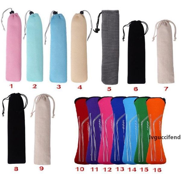 reusable bag for stainless steel metal bamboo drinking straw cutlery travel camping chopsticks spoon fork knife storage bag
reusable bag for stainless steel metal bamboo drinking straw cutlery travel camping chopsticks spoon fork knife storage bag