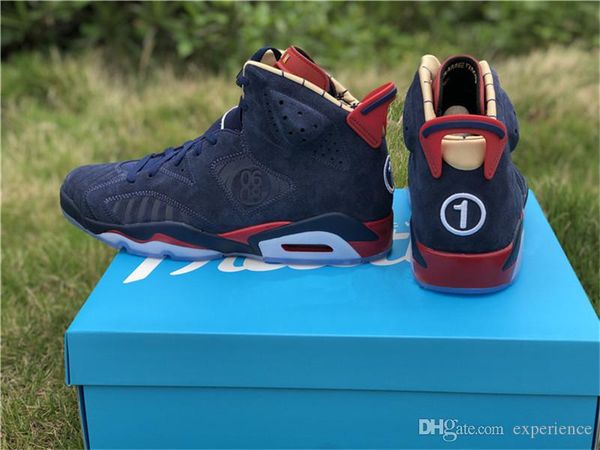 2019 hot аутентичные 6 doernbecher 15 лет ci6293-416 полночь синий белый varsity красный metallic gold man баскетбольная обувь тапки
2019 hot аутентичные 6 doernbecher 15 лет ci6293-416 полночь синий белый varsity красный metallic gold man баскетбольная обувь тапки
