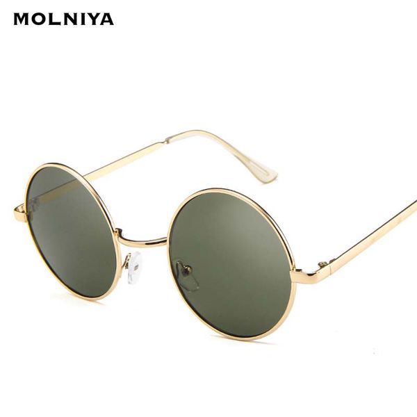 brand design round sunglasses men women vintage metal frame sun glasses fashion gradient ocean lens eyewear uv400, White;black
brand design round sunglasses men women vintage metal frame sun glasses fashion gradient ocean lens eyewear uv400, White;black