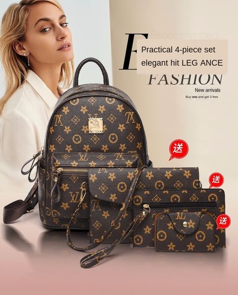 pteph buy one get three 2020 four-piece set of 4 backpack set of 4 new women's bag versatile women's backpack classic presbyopic f
pteph buy one get three 2020 four-piece set of 4 backpack set of 4 new women's bag versatile women's backpack classic presbyopic f