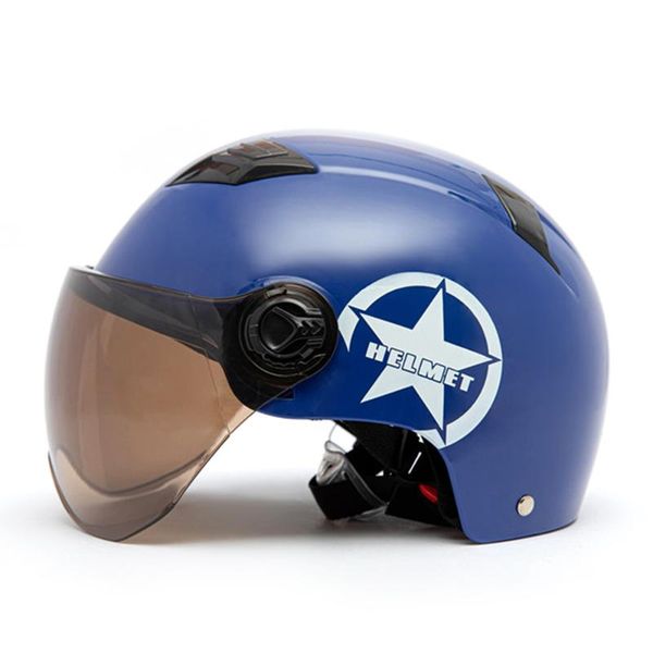 motorcycle helmet half open face adjustable size protection gear head helmets unisex
motorcycle helmet half open face adjustable size protection gear head helmets unisex