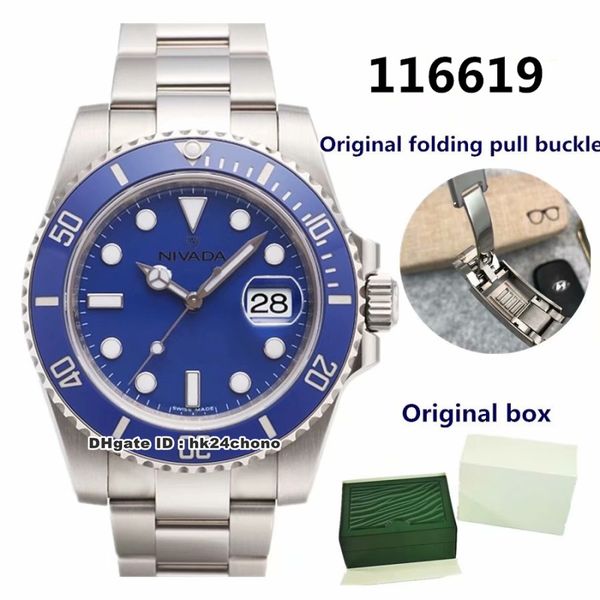 5 style date 40mm automatic mens watch 116619 ceramic bezel sapphire mirror blue dial dial stainless bracelet strap gents watches, Slivery;brown
5 style date 40mm automatic mens watch 116619 ceramic bezel sapphire mirror blue dial dial stainless bracelet strap gents watches, Slivery;brown