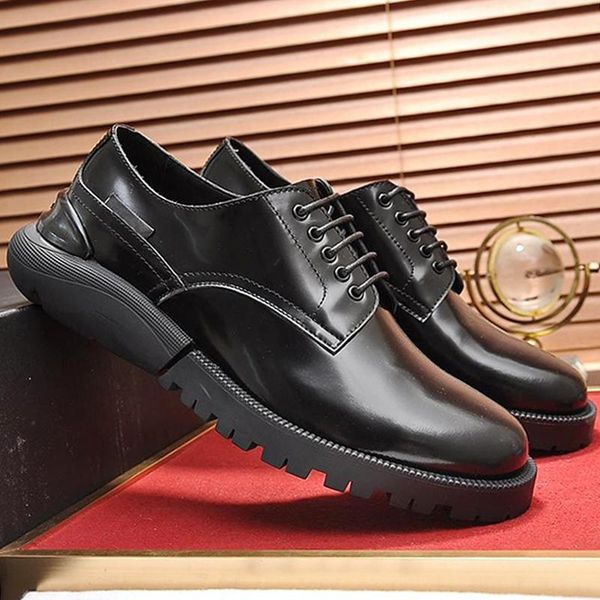 derby shoes breathable lightweight business dress shoes mens split leather men formal shoes leather lace -up office oxfords, Black
derby shoes breathable lightweight business dress shoes mens split leather men formal shoes leather lace -up office oxfords, Black