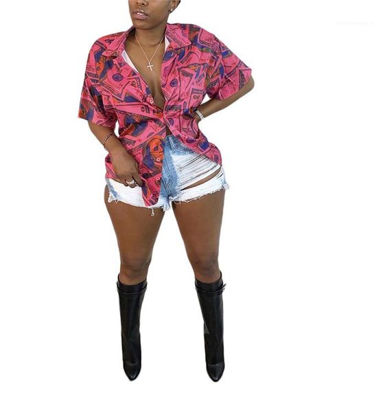 dollar fashion loose tshirts woman summer lapel neck short sleeve blouses women casual clothes womens, White
dollar fashion loose tshirts woman summer lapel neck short sleeve blouses women casual clothes womens, White