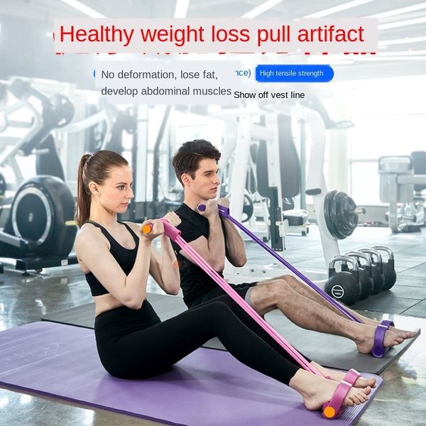 pedal chest expander 4-tube fitness equipment fitness equipment sit-ups's abdomen ab pedal rope skinny leg
pedal chest expander 4-tube fitness equipment fitness equipment sit-ups's abdomen ab pedal rope skinny leg