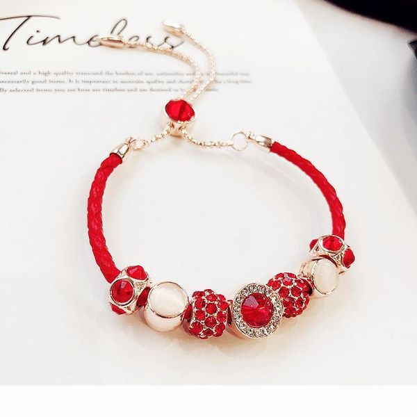 luxury designer jewelry women bracelets female natal year red rope bracelet transfer bead adjustable bracelet red hand jewelry gift, Golden;silver
luxury designer jewelry women bracelets female natal year red rope bracelet transfer bead adjustable bracelet red hand jewelry gift, Golden;silver