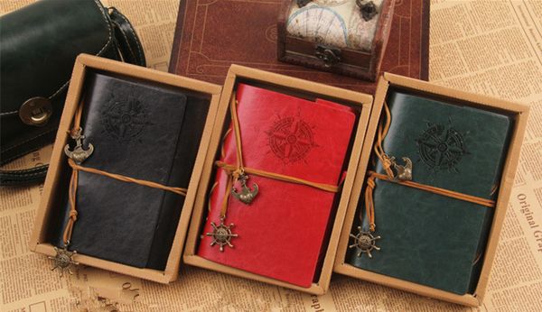 vintage leather travel journal notebook anchor rudder decoration notebook dhl ing, Purple;pink
vintage leather travel journal notebook anchor rudder decoration notebook dhl ing, Purple;pink