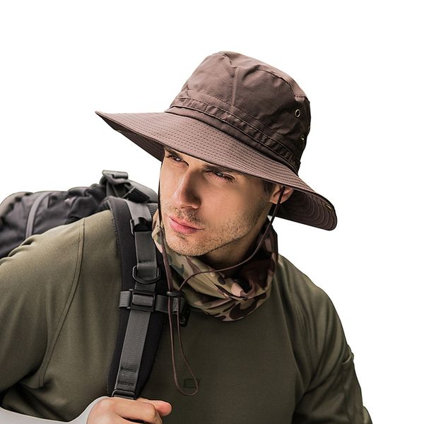 fashion fisherman bucket cap outdoor sports hiking cycling climbing sunshade hat quick dry breathable wide brim bucket hats, Black;white
fashion fisherman bucket cap outdoor sports hiking cycling climbing sunshade hat quick dry breathable wide brim bucket hats, Black;white