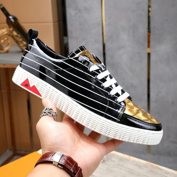 2020n new limited edition luxury design mens printing fashion sneakers wild breathable mens casual shoes mens party shoes size: 38-45, Black
2020n new limited edition luxury design mens printing fashion sneakers wild breathable mens casual shoes mens party shoes size: 38-45, Black