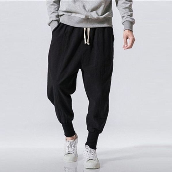 harem pants men solid elastic waist hip hop trousers mens shrink cuff pants pantalones hombre plus size 5xl, Black
harem pants men solid elastic waist hip hop trousers mens shrink cuff pants pantalones hombre plus size 5xl, Black