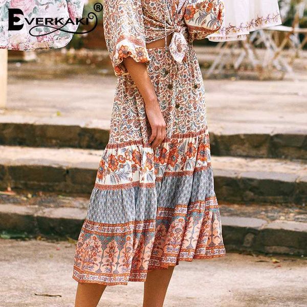 everkaki boho gypsy floral print skirt women summer bottoms sashes ladies ethnic long skirts female bohemian 2020 new fashion, Black
everkaki boho gypsy floral print skirt women summer bottoms sashes ladies ethnic long skirts female bohemian 2020 new fashion, Black