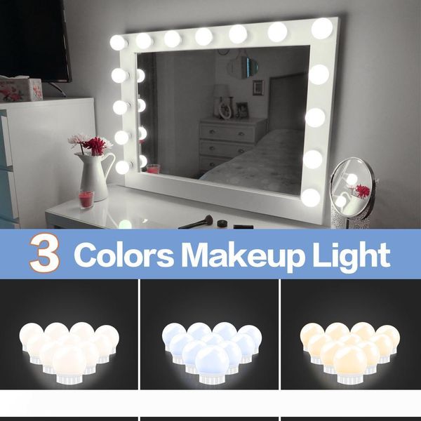 led 12v makeup mirror light bulb hollywood vanity lights stepless dimmable wall lamp 6 10 14bulbs kit for dressing table led010
led 12v makeup mirror light bulb hollywood vanity lights stepless dimmable wall lamp 6 10 14bulbs kit for dressing table led010