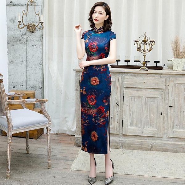 ethnic clothing plus size 4xl elegant slim floral cheongsam women high split qipao chinese dress vintage daily dresses satin foraml, Red
ethnic clothing plus size 4xl elegant slim floral cheongsam women high split qipao chinese dress vintage daily dresses satin foraml, Red