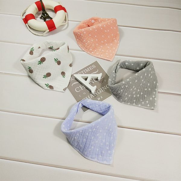 baby gauze triangle thin baby crepe cotton saliva button scarf scarf button newborn bib
baby gauze triangle thin baby crepe cotton saliva button scarf scarf button newborn bib