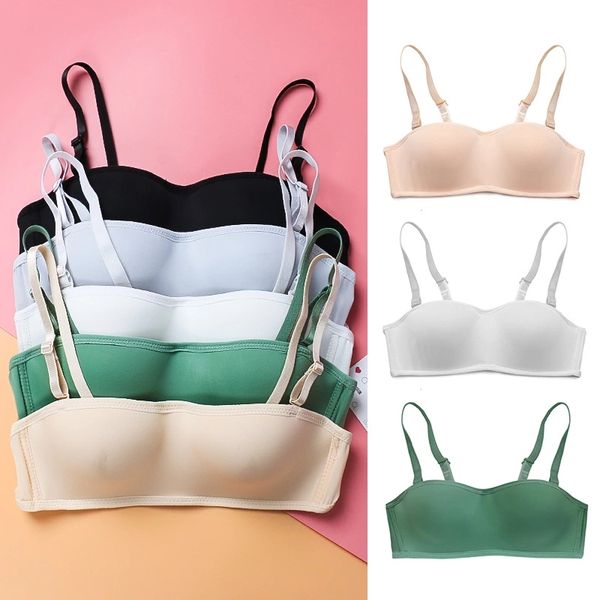 hantan summer new invisible bra no steel ring underwear thin section push up strapless underwear women non-slip bra, Red;black
hantan summer new invisible bra no steel ring underwear thin section push up strapless underwear women non-slip bra, Red;black
